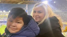 Verónica Ojeda habló en nombre de su hijo, Dieguito Fernando. Verónica Ojeda habló en nombre de su hijo, Dieguito Fernando.