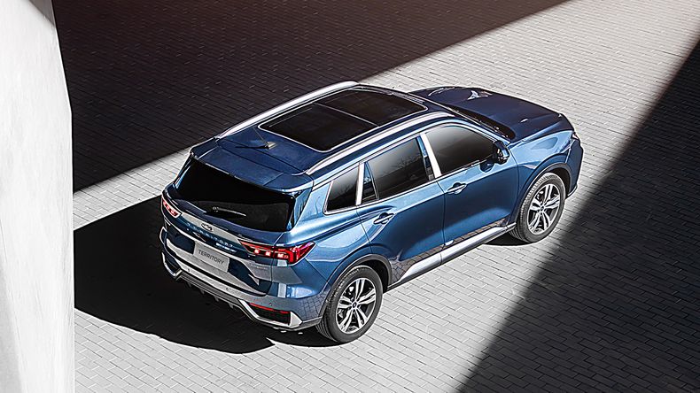 Territory equipa numerosas ayudas a la conducción - Ford Co-Pilot 360.