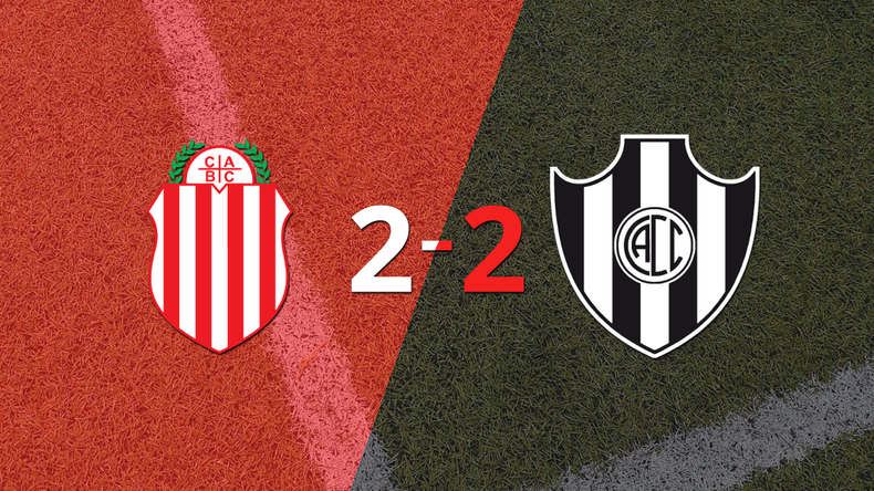 Barracas Central empató 2-2 en casa con Central Córdoba (SE)