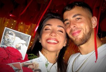 El romántico homenaje de J Rei que emocionó a María Becerra: Un caballero que me trata como a una reina