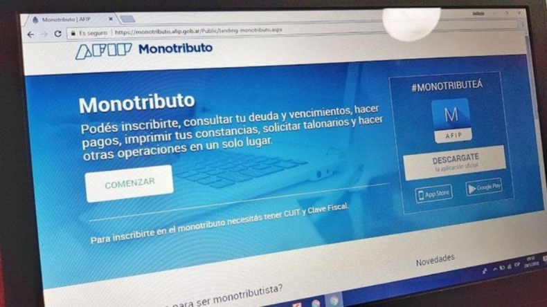Así quedaron las nuevas escalas del monotributo de AFIP para agosto del 2024.