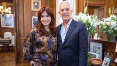 Cristina Kirchner junto a Julio Alak