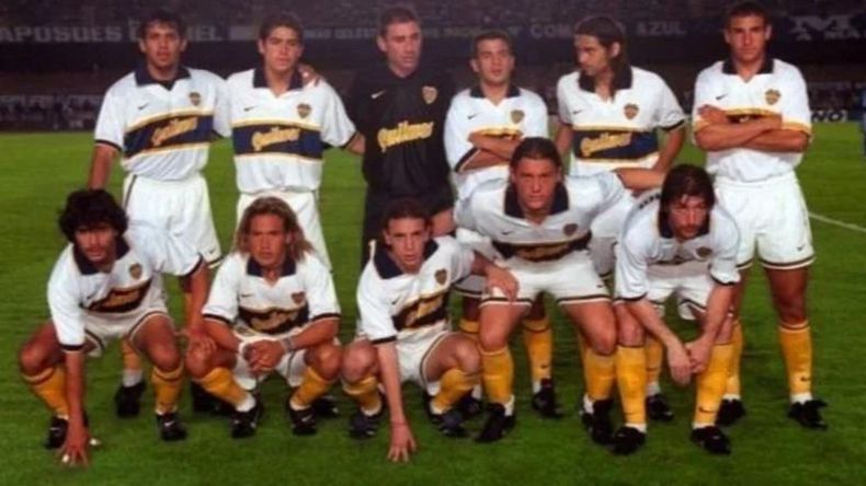 Florentin compartió equipo con Juan Román Riquelme y grandes figuras de Boca.
