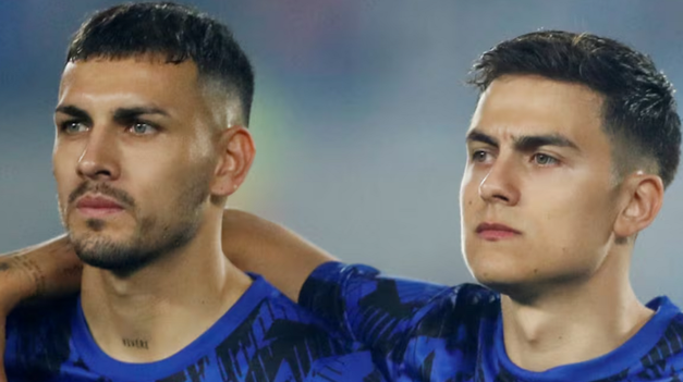 Leandro Paredes y Paulo Dybala.
