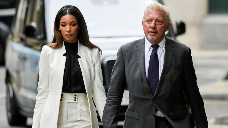 Boris Becker y su actual pareja