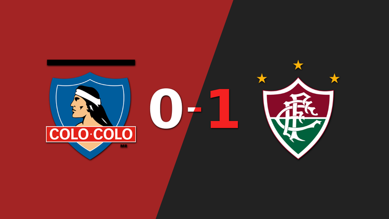 A Fluminense no le sobró nada, pero venció a Colo Colo por 1 a 0