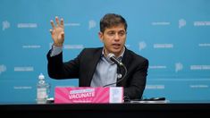 Axel Kicillof, gobernador bonaerense. Axel Kicillof, gobernador bonaerense.