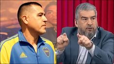 Riquelme se enojó con Fucks. Riquelme se enojó con Fucks.