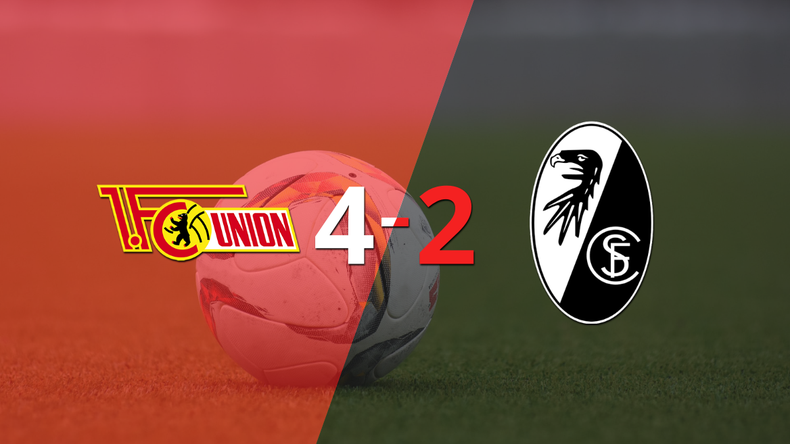 Sheraldo Becker sentenció el triunfo de Unión Berlín ante Friburgo con doblete