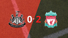liverpool le gano como visitante a newcastle united por 2 a 0