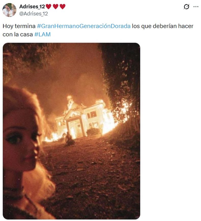 Los mejores memes de la final de Gran Hermano Generación Dorada. 