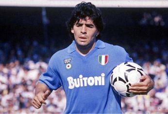 Maradona jugó en el Napoli entre 1984 y 1991.