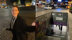 En redes sociales se volvió viral el momento del accidente donde Arina perdió la vida. En redes sociales se volvió viral el momento del accidente donde Arina perdió la vida.