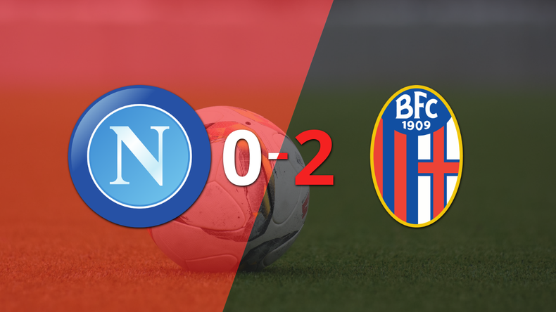 Bologna no da tregua y gana por 2 a 0 sobre Napoli
