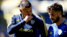 El entrenador de Boca se quejó del arbitraje. El entrenador de Boca se quejó del arbitraje.