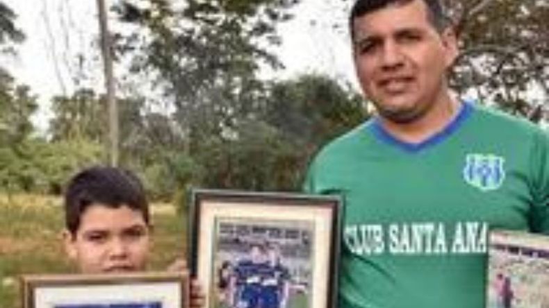Florentin en la actualidad, ligado al fútbol de manera recreativa.
