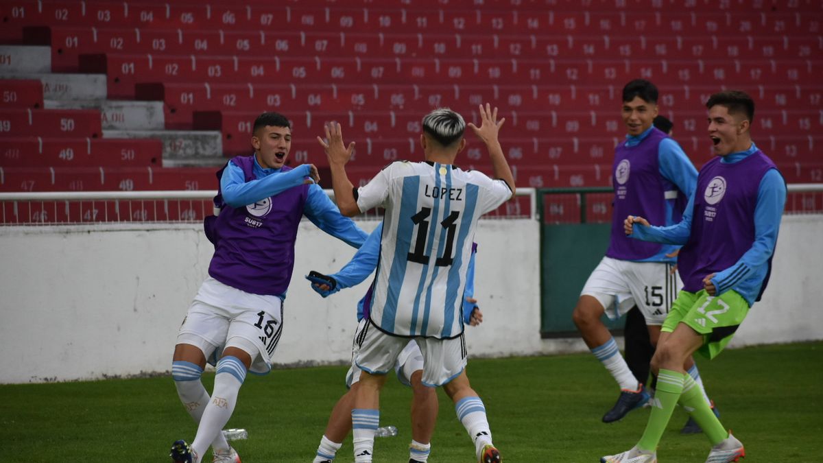 Sub 17: La Selección Argentina Venció A Venezuela Y Quedó A Un Paso De ...