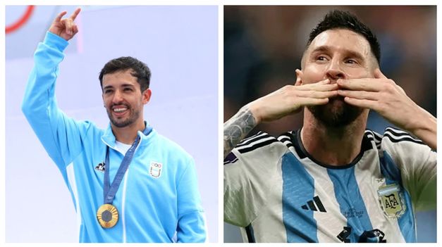 El actual campeón del mundo saludó a Maligno Torres por Instagram.