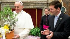 Messi despidió al papa Francisco. Messi despidió al papa Francisco.