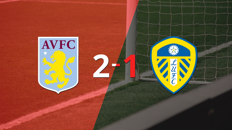Victoria de Aston Villa sobre Leeds United por 2-1