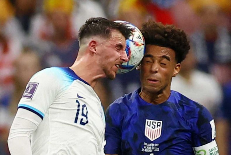 Inglaterra y Estados Unidos igualaron 0 a 0.