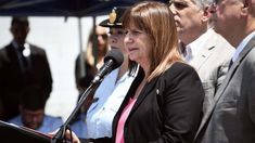 La ministra de Seguridad, Patricia Bullrich.