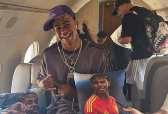 Lamine Yamal mostró que tiene como pantalla de su celular una foto con Nicki Nicole