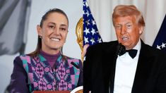 Claudia Sheinbaum y Donald Trump negocian un acuerdo para resolver el conflicto hídrico.