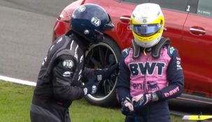 Alpine trabajará a contrarreloj para recuperar el auto de cara a la clasificación. Alpine trabajará a contrarreloj para recuperar el auto de cara a la clasificación.