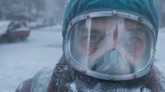 El Eternauta protagonizó varios de los memes por la nieve. El Eternauta protagonizó varios de los memes por la nieve.