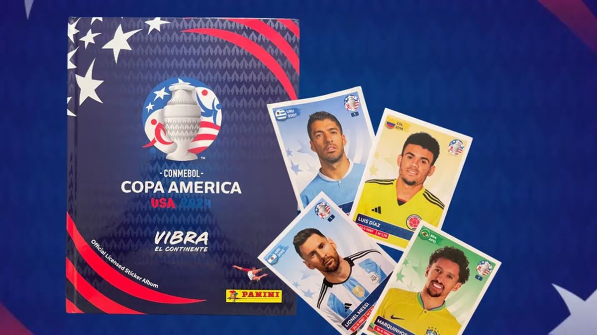 El álbum de figuritas de la Copa América 2024 vale un 506 más que el