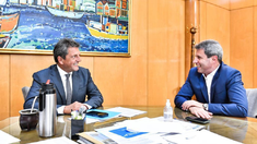 Massa y Uñac firmaron acuerdo en San Juan.