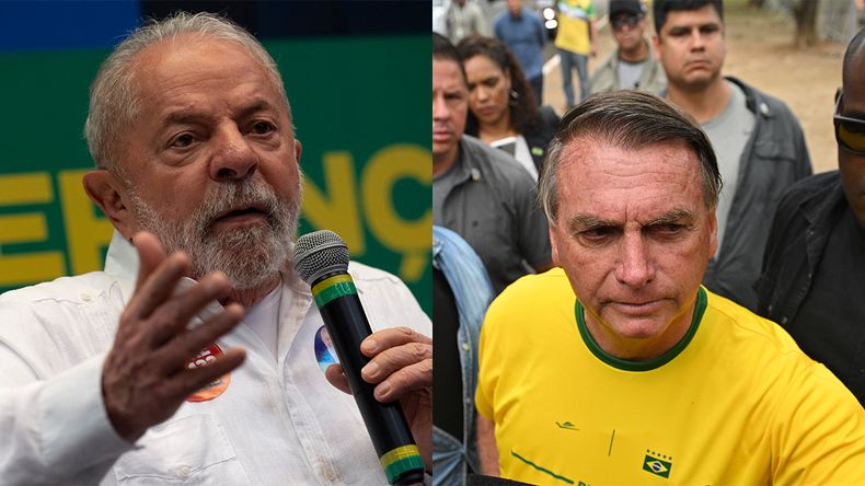 Lula y Bolsonaro