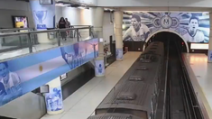 Mirá la estación de subte en homenaje a Lionel Messi Mirá la estación de subte en homenaje a Lionel Messi