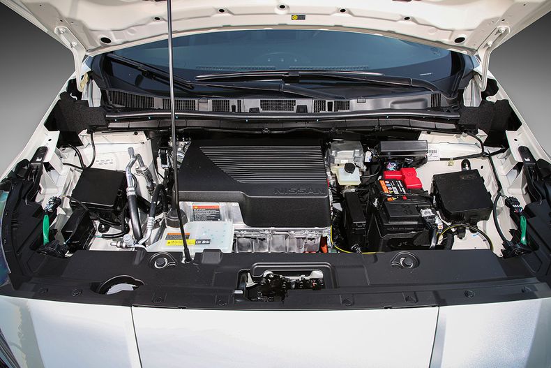 Motor eléctrico del Nissan Leaf.