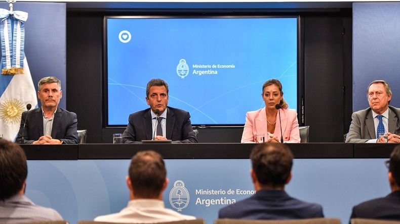 Massa anunció la determinación del Gobierno.
