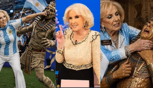 Mirtha habló sobre los memes tras el partido con Egipto.