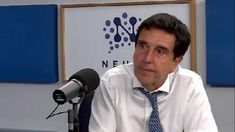 El economista se emocionó durante una entrevista periodistica con Fantino.&nbsp;