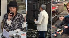 Jorge Rial, súper descontracturado al lado de Agustina Kämpfer: sushi en las calles de Amsterdam y paseo en bicicleta Jorge Rial, súper descontracturado al lado de Agustina Kämpfer: sushi en las calles de Amsterdam y paseo en bicicleta