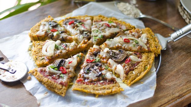 Una opción saludable para disfrutar pizzas, con todo tipo de ingredientes.