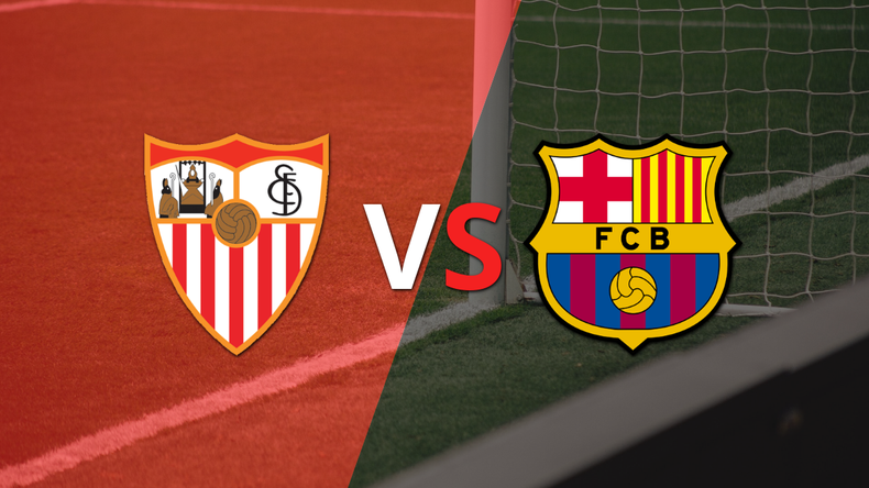Sevilla no logró superar la firmeza de Barcelona y cayó 2 a 1