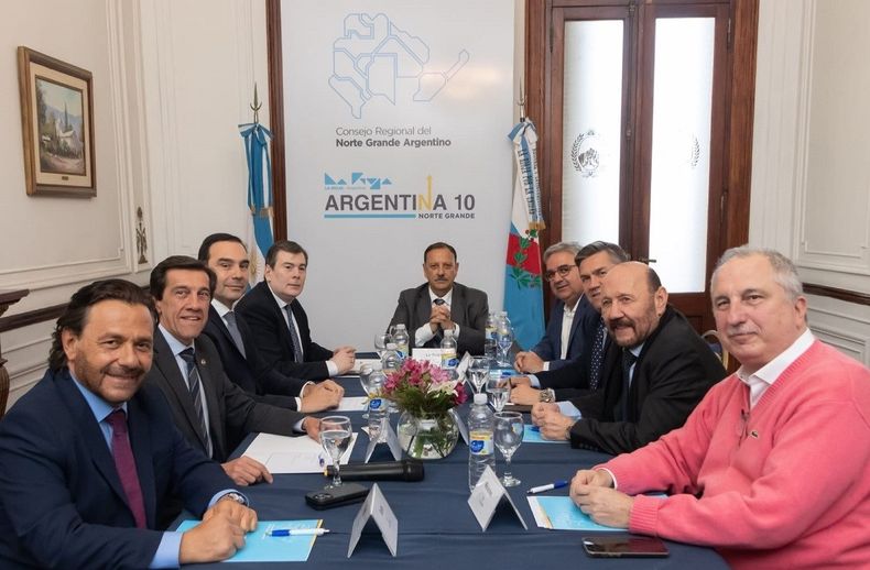 Los gobernadores del norte se reunieron con eje en los fondos de coparticipación.