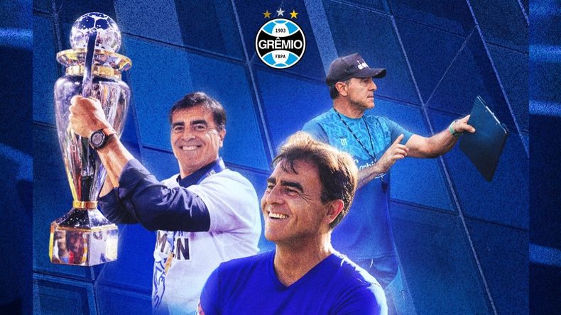El entrenador argentino de 59 años dirigirá por primera vez en el fúbtol brasileño.