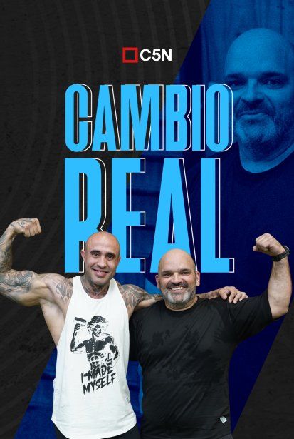 La Roca junto a Rubén.