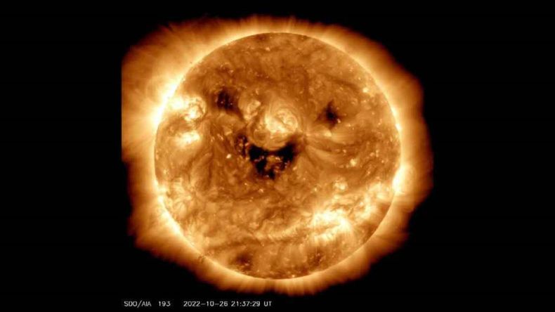 La foto fue obtenida por el satélite SDO de la NASA que observó la dinámica de la energía solar.