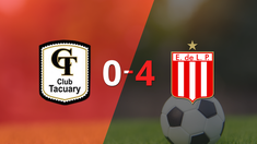 doblete de mauro boselli en la goleada de estudiantes frente a tacuary