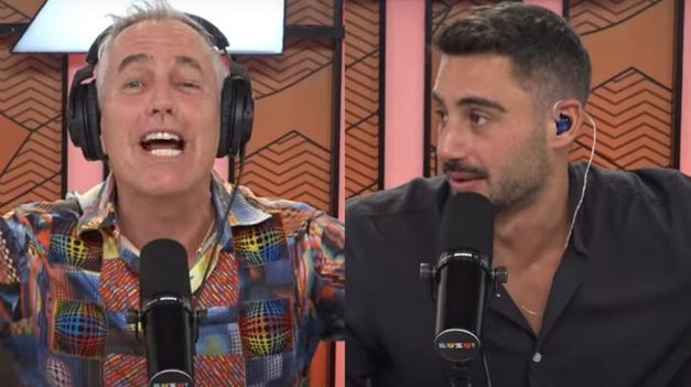 El conductor y el productor se volvieron a ver las caras al aire en plena emisión de un programa televisivo.