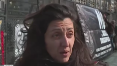 Berthet se acercó al Congreso para acompañar la sesión del Senado.