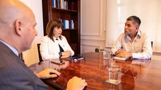 Del encuentro también participo el Director de Normativa y Enlace con el Poder Judicial del Ministerio de Seguridad, Fernando Soto. Del encuentro también participo el Director de Normativa y Enlace con el Poder Judicial del Ministerio de Seguridad, Fernando Soto.