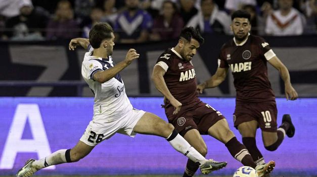 Vélez y Lanús igualaron 0 a 0.